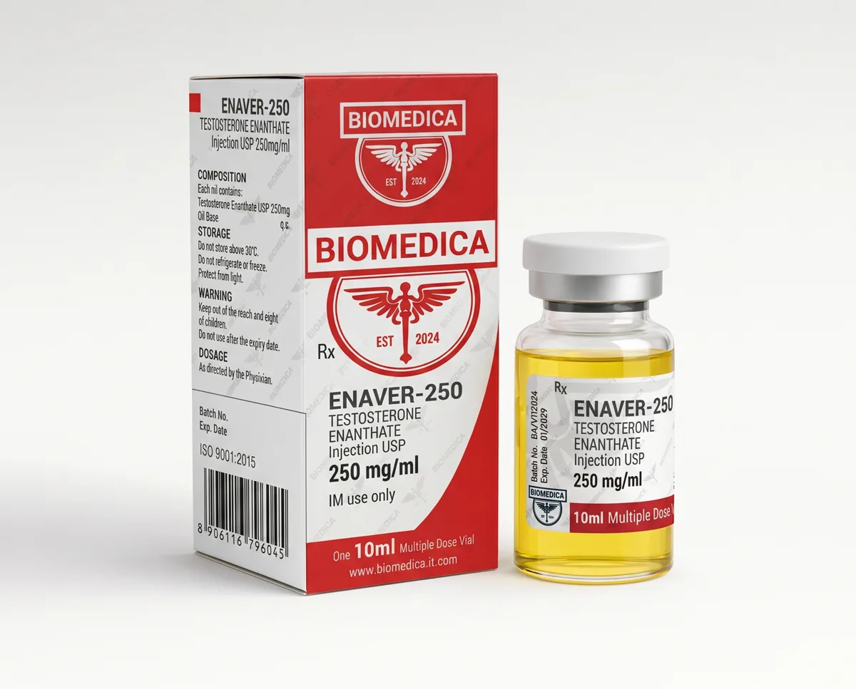 Testosterone Enanthate packaging